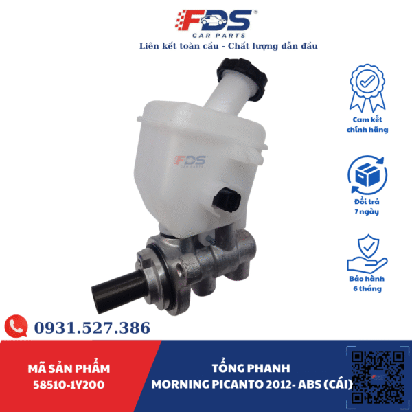 TỔNG PHANH MORNING PICANTO 2012- ABS (CÁI)
