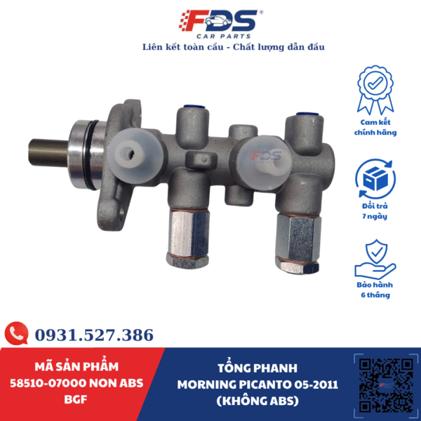 Tổng phanh MORNING PICANTO 05-2011 (không ABS) (CÁI)