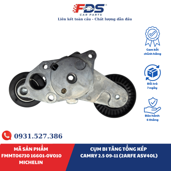 CỤM BI TĂNG TỔNG KÉP Camry 2.5 09-11 (2ARFE ASV40L)