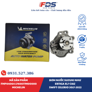 BƠM NƯỚC Suzuki như Ertiga XL7 CIAZ SWIFT Celerio 2017-2022