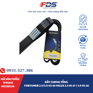 Dây Curoa Tổng Fortuner 2.5/3.0 05-16 Hilux 2.5 05-17 / 3.0 05-18