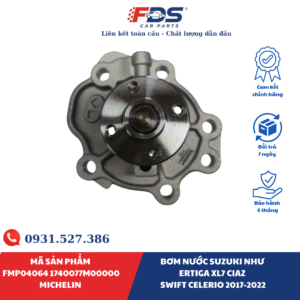 BƠM NƯỚC Suzuki như Ertiga XL7 CIAZ SWIFT Celerio 2017-2022