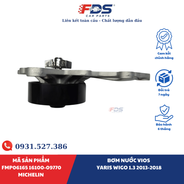 BƠM NƯỚC VIOS YARIS WIGO 1.3 2013-2018