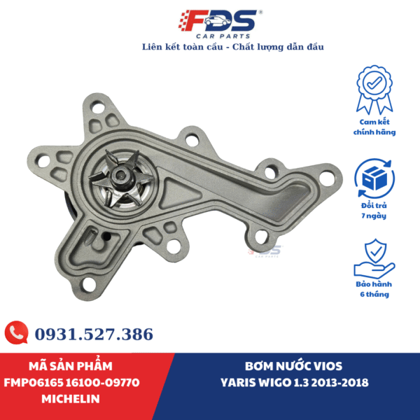 BƠM NƯỚC VIOS YARIS WIGO 1.3 2013-2018