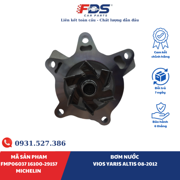 BƠM NƯỚC VIOS YARIS ALTIS 08-2012