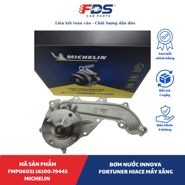 BƠM NƯỚC INNOVA FORTUNER HIACE MÁY XĂNG