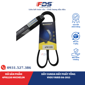 Dây Curoa MÁY PHÁT Tổng Vios YARIS 08-2013
