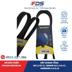 Dây Curoa Tổng I10 1.2 07-12 , Grand I10 1.2 14-17 , Morning 1.0 12-15