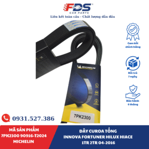DÂY CUROA TỔNG INNOVA FORTUNER HILUX HIACE 1TR 2TR 04-2016