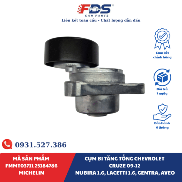 CỤM BI TĂNG TỔNG CHEVROLET CRUZE 09-12 Nubira 1.6, Lacetti 1.6, Gentra, Aveo