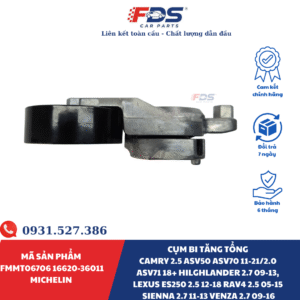 Cụm Bi Tăng Tổng Camry 2.5 ASV50 ASV70 11-21/2.0 ASV71 18+ Hilghlander 2.7 09-13, Lexus Es250 2.5 12-18 RAV4 2.5 05-15 Sienna 2.7 11-13 Venza 2.7 09-16