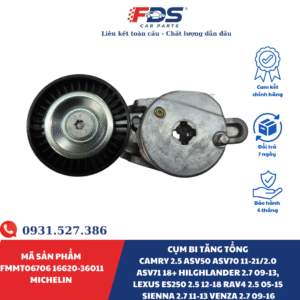Cụm Bi Tăng Tổng Camry 2.5 ASV50 ASV70 11-21/2.0 ASV71 18+ Hilghlander 2.7 09-13, Lexus Es250 2.5 12-18 RAV4 2.5 05-15 Sienna 2.7 11-13 Venza 2.7 09-16