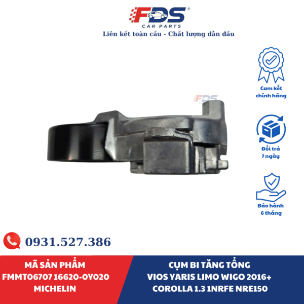 Cụm bi tăng tổng VIOS YARIS LIMO WIGO 2016+ COROLLA 1.3 1NRFE NRE150
