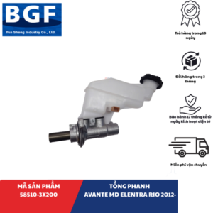 Tổng phanh Hyundai Avante Elantra Kia Rio BGF – Giải pháp đảm bảo an toàn hệ thống phanh