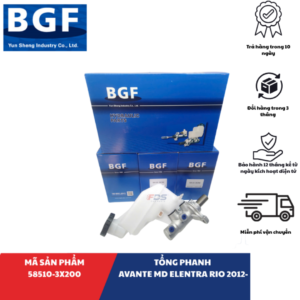Tổng phanh Hyundai Avante Elantra Kia Rio BGF – Giải pháp đảm bảo an toàn hệ thống phanh